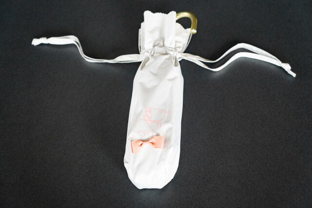 マリー おしゃれキャット 折りたたみ傘 晴雨兼用 SHINY DAY 4,000円