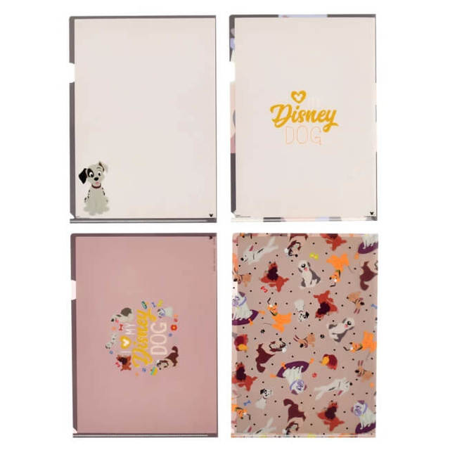 ディズニーキャラクター クリアファイル DOG DAY 2022 550円
