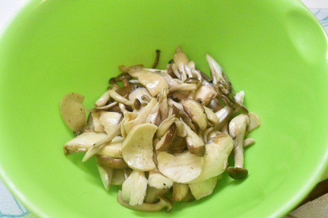 荒熱を取ってから盛ろう