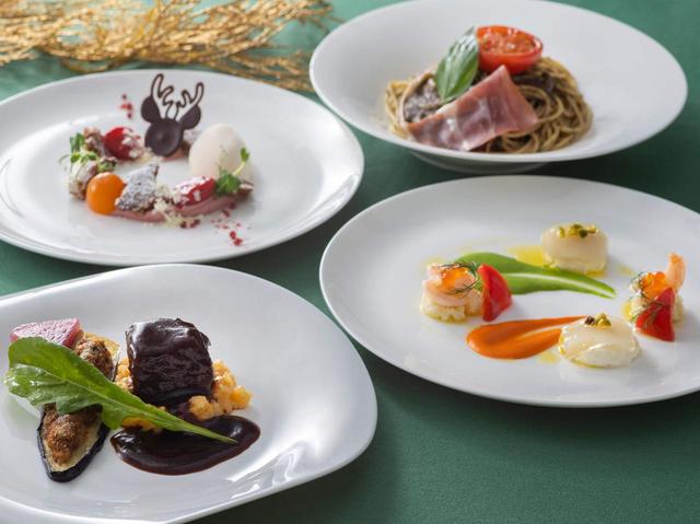 スペシャルセット 5,500円｜リストランテ・ディ・カナレット｜東京ディズニーリゾート「ディズニー・クリスマス」スペシャルメニュー