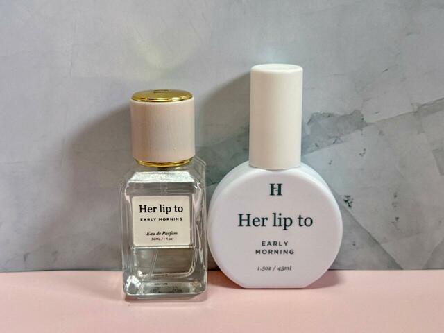 手持ちのオードパルファムと並べてみました！