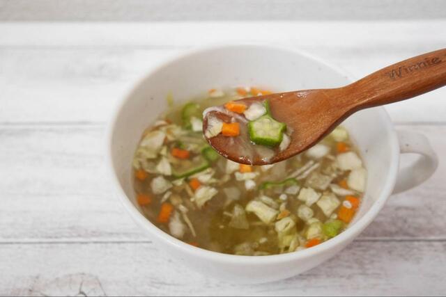 【Soup Stock Tokyo 5種の野菜のミネストローネ】小腹が空いたときやダイエット中におすすめ