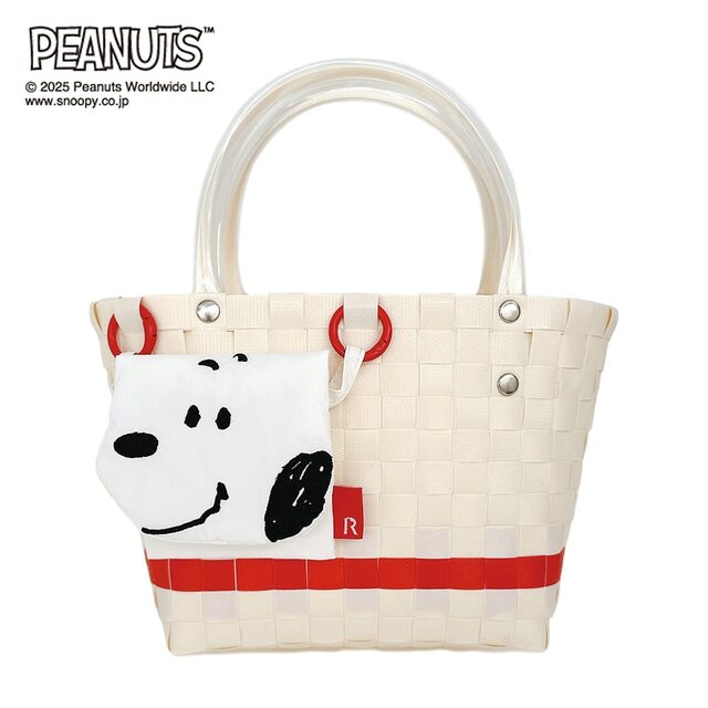 編みバッグ／ベビールー「スヌーピー」
