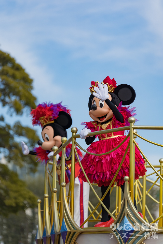 TDL「ミニー&フレンズのグリーティングパレード:トータリー・ミニーマウス」