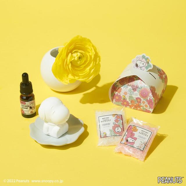 アロマストーンセット 1,650円、バスギフトセットS 550円