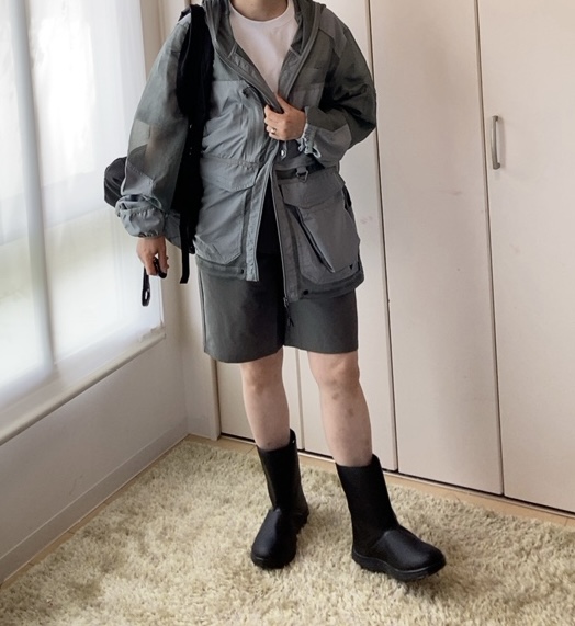 【ワークマン シアサッカーストレッチショートパンツ】汗をかいても肌に張り付かず、暑い季節も快適！