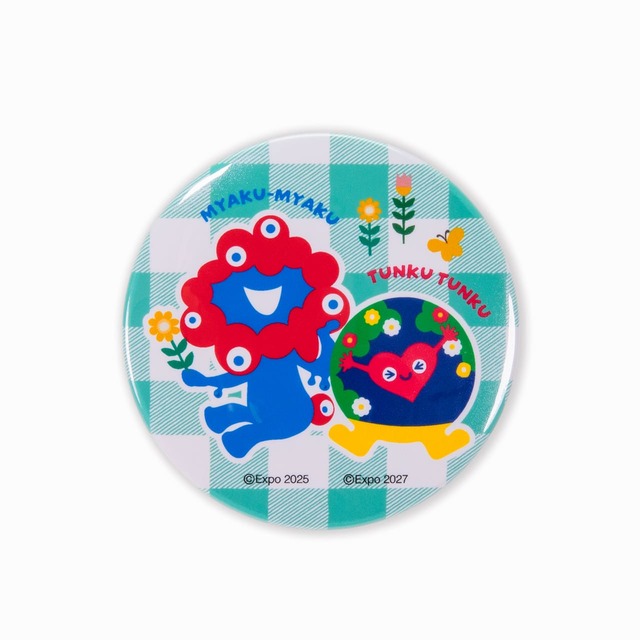 【GREEN×EXPO 2027】ミャクミャク トゥンクトゥンク 缶マグネット　660円