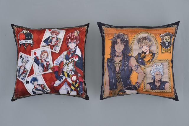 セガプラザ セガプライズ ディズニー ツイステッドワンダーランド メガジャンボクッションVol.1 ハーツラビュル寮/サバナクロー寮