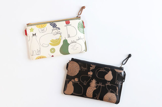 小さいかばん「猫と果実」