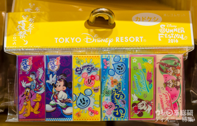 東京ディズニーランド「ディズニー夏祭り」、東京ディズニーシー「ディズニーサマーフェスティバル」2016年スペシャルグッズ