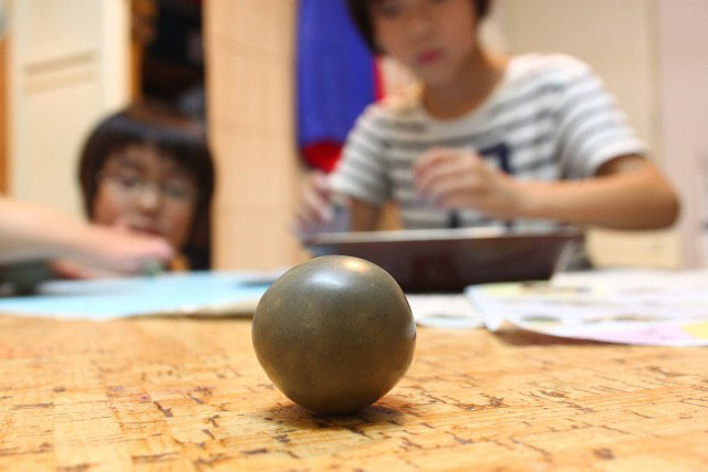 1時間くらいコロコロしました。もっとピカピカを追及してもよかったかも。