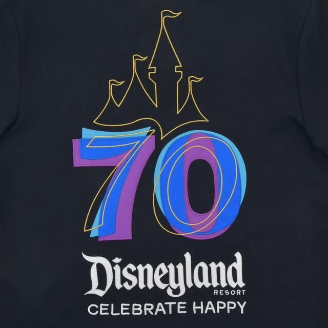 ミッキー、ドナルド、グーフィー 半袖シャツ ベースボールシャツ DISNEYLAND RESORT 70TH CELEBRATION 7,000円