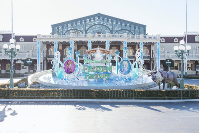 エントランスのデコレーション 