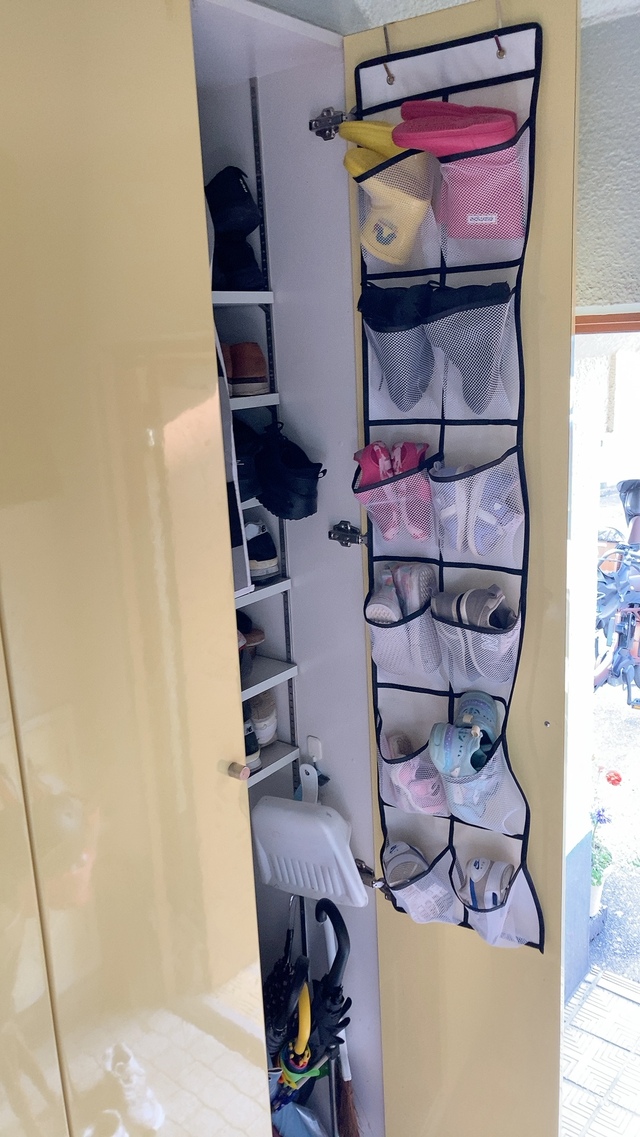 【PureNicot ウォールポケット吊り下げ収納】靴以外の収納にも便利に使えるので、ぜひ試してみてください