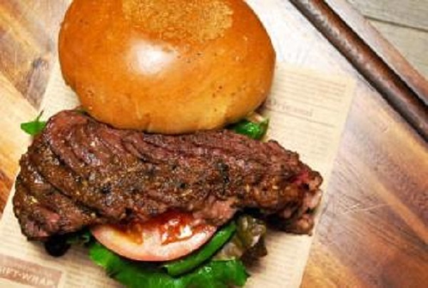 贅沢ステーキバーガー