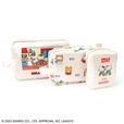 【銀座三越「Hello Kitty 50th Anniversary Market」】＜アコモデ＞ ハローキティ トラベルポーチ 3点セット 4,950円