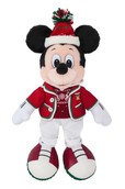 ぬいぐるみ 5,100円｜（立ったところ）高さ約40cm（座ったところ）高さ約30cm｜東京ディズニーリゾート「ディズニー・クリスマス」2019｜販売店舗：東京ディズニーランド「グランドエンポーリアム」