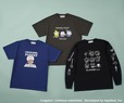 【『ちいかわぽけっと』新作グッズ第2弾】ファンタジーなTシャツ（全2種）各3,630円　※サイズ展開：M、L、XL ※お1人様各デザイン1点まで、ファンタジーなL/S Tシャツ　4,510円　※サイズ展開：フリーサイズ ※お1人様各1点まで