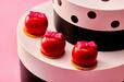 「まっかなりんご型ムース」【京都センチュリーホテルが「ハローキティのときめきスイートパーティ」開催】