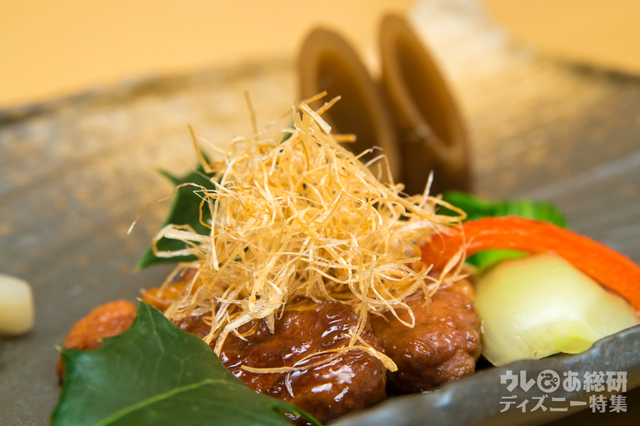 合鴨の鍬焼き｜“クリスマス・ファンタジー”ゆうがお 10,000円｜ディズニーアンバサダーホテル「花 Hana」