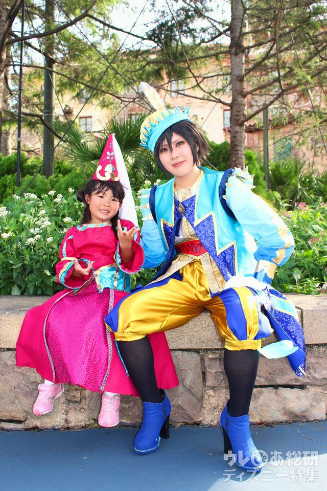 「フェスティバル・オブ・ミスティーク」のミッキー&ミニー（※一般ゲストの方の許可をいただいて撮影しています）