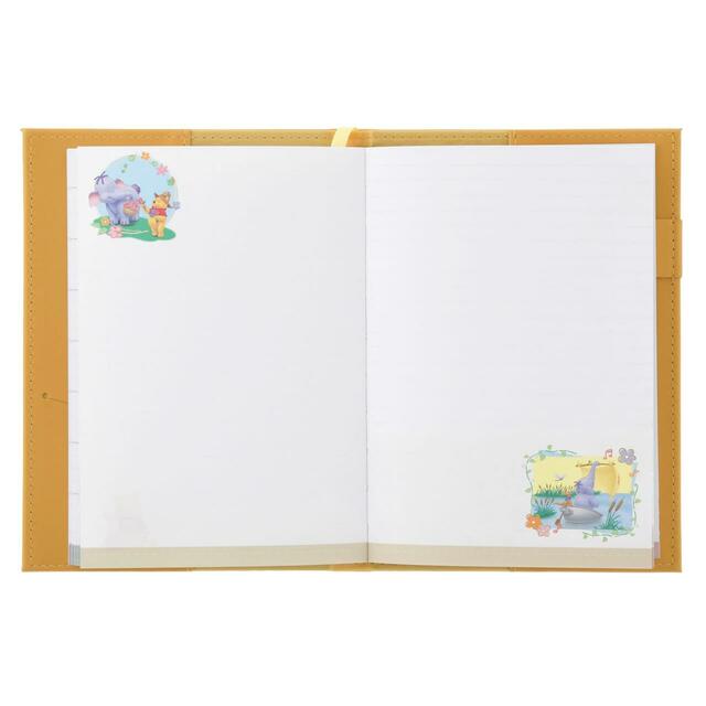 プー＆フレンズ 手帳・スケジュール帳 B6 型押し CALENDAR ＆ ORGANIZER 2027 2,800円