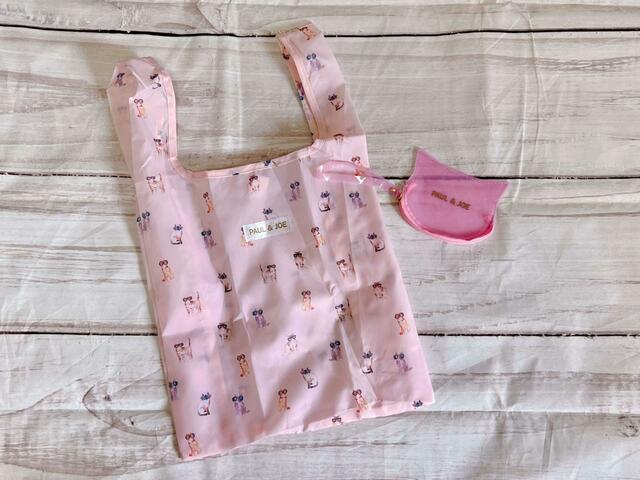 【ゼクシィ6月号】「付録：PAUL＆JOE（ポール＆ジョー）エコバッグ＆ポーチ2点セット」