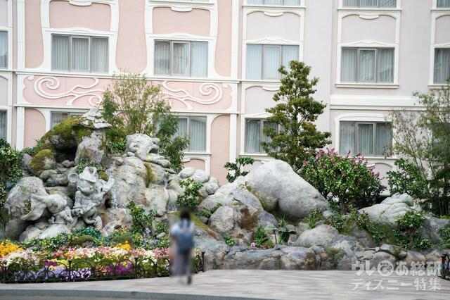 【東京ディズニーシー・ファンタジースプリングスホテル】ファンタジーシャトー/ホテルエントランスサイド側