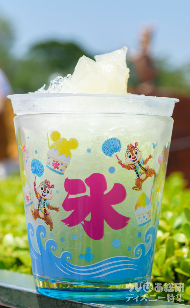 シェイブアイス(梨)、スーベニアカップ付き|1個720円