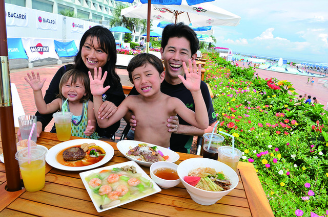 大磯ロングビーチ ランチメニュー