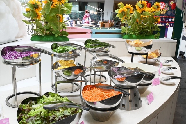 【ヒルトン東京ベイ「BON DANCE」】野菜がたっぷり摂れるゾーンも