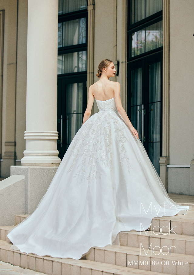 【Myth Mock Moon（ミスモックムーン）】新作ウェディングドレス：MMM0189_Offwhite