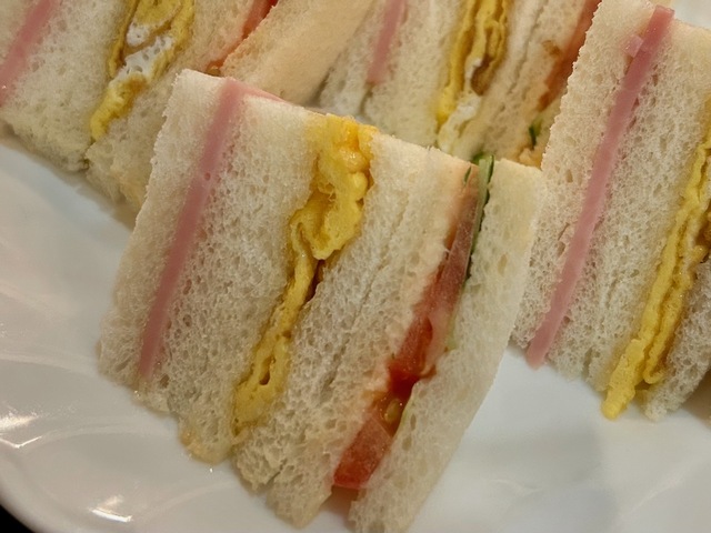 【喫茶 古城】温かい卵焼きがおいしかった