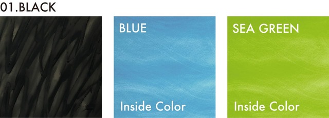 【airo】01.BLACKの配色パターン