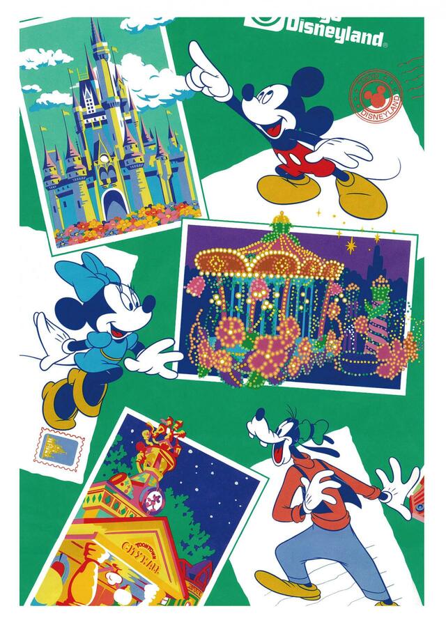 投票対象の買い物袋のデザイン|東京ディズニーリゾート40周年記念「Make Your Favorite」第2弾グッズ|販売店舗:東京ディズニーランド「グランドエンポーリアム」、東京ディズニーシー「エンポーリオ」、東京ディズニーリゾート・アプリ|発売日:2024年2月1日(木)