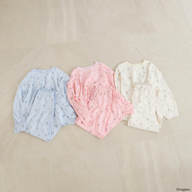 【LOWRYS FARM「ちいかわ」スペシャルコレクション】スウェットSETUP/ちいかわ、ハチワレ、うさぎ(サイズ:FREE/税込8,800円)