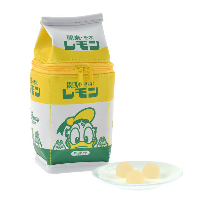 ドナルド、チップ&デール グミ ポーチ入り 関東・栃木レモン LEMON GYUNYU 2,600円