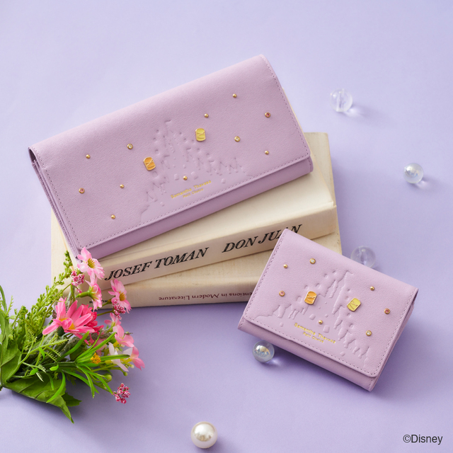 折財布 ¥23,100、長財布 ¥25,300|Samantha Thavasa Petit Choice(サマンサタバサプチチョイス)『塔の上のラプンツェル』コレクション