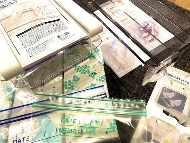 【ニトリ　冷蔵庫収納ツール】冷蔵庫の中の収納に便利！