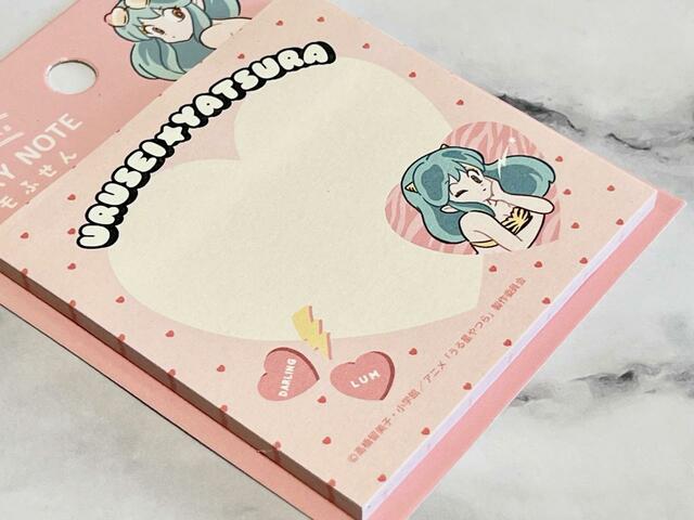 【100円ショップ×うる星やつら】ピンクはハートモチーフ！かわいさの暴力…！