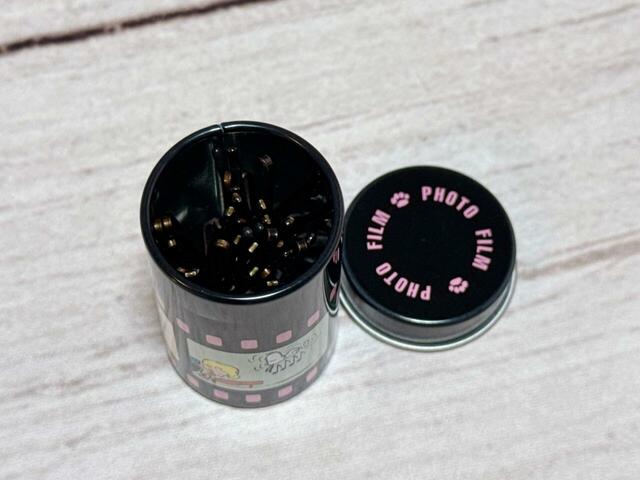 ヘアピンを収納してみました！高さがジャストフィット♪