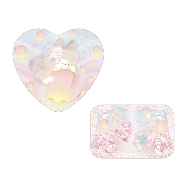 【サンリオピューロランド「缶バッジセット」(全7種)各880円】モップ