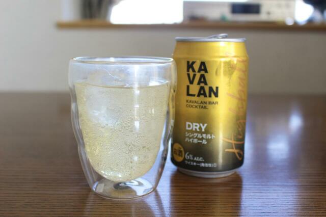 【ロピアカバラン・バー・カクテル　DRYシングルモルトハイボール　320ml 249円】原材料はウイスキーとソーダのみという本格派