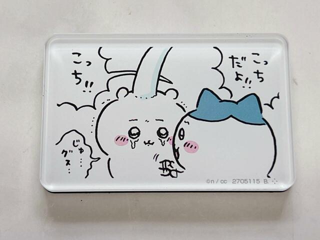 キノコに寄生されてしまったちいかわを励ますハチワレ。闇深いエピソードですが、2人の友情がしっかり描かれているワンシーンです