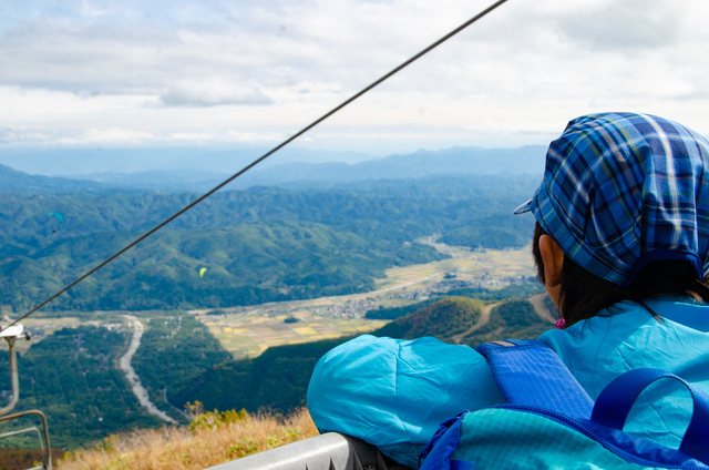 下りのアルペンクワッドリフト