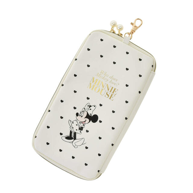 ミニー ポーチ ストラップ付き ときめいて 3,300円