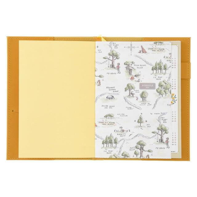 プー&フレンズ 手帳・スケジュール帳 B6 型押し CALENDAR & ORGANIZER 2027 2,800円