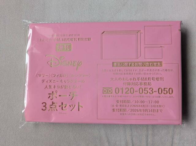 付録はこのような箱に入っています