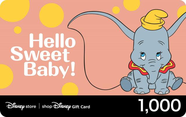 ディズニーストアギフトカード eGiftタイプHello Sweet Baby!