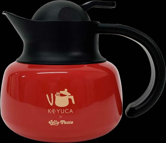 「KEYUCAオリジナル保温冷ポット」＜サイズ：（実容量）570ml＞【「ジョリーパスタの冬の福袋2025」発売！「KEYUCAコラボグッズ」や「4,000円分お食事券」入りのお得すぎる福袋！】　